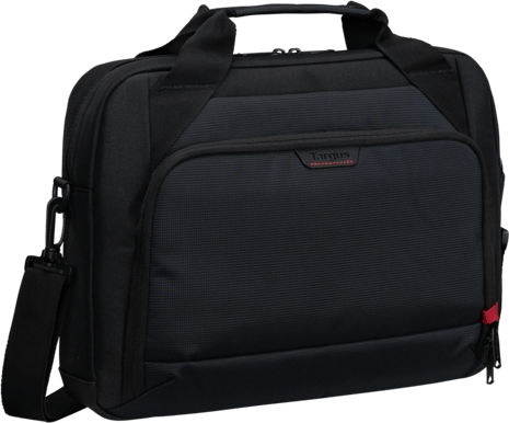 Targus 13-14'' Classic Briefcase EcoSmart - Svart/Röd