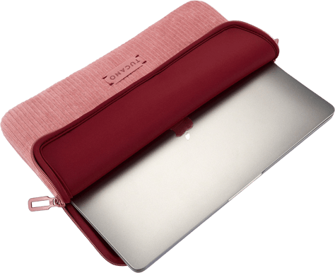 Tucano Velluto 2 Sleeve 15,6" Rosa