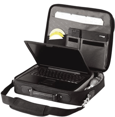 Targus Notepac 15.6" ClamShell Axelväska Svart