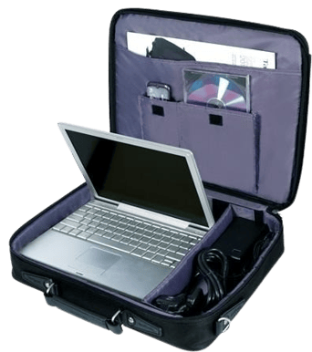 Targus Notepac 15.6" ClamShell Axelväska Svart