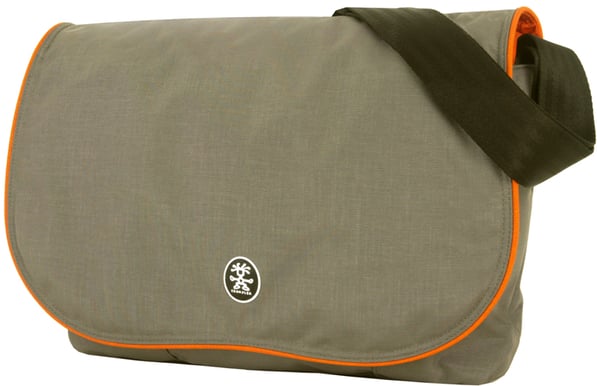 Crumpler Silver Dig L Dark Grey/Orange