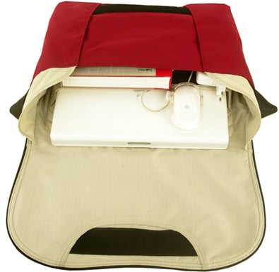 Crumpler Silver Dig L Firebrick red/ Black