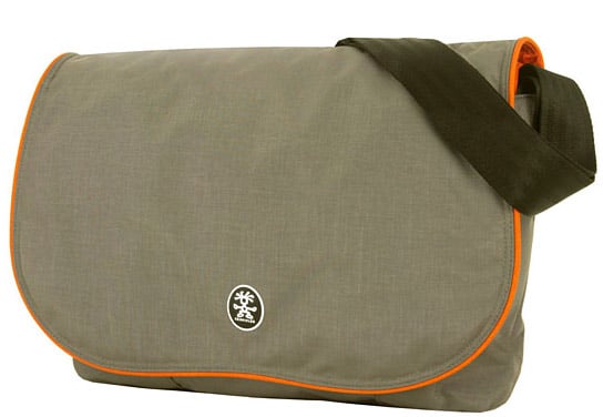 Crumpler Silver Dig M Dark Grey/Orange
