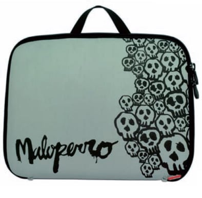 MaloPerro Bubble Skull Bay Fodral 15,4"