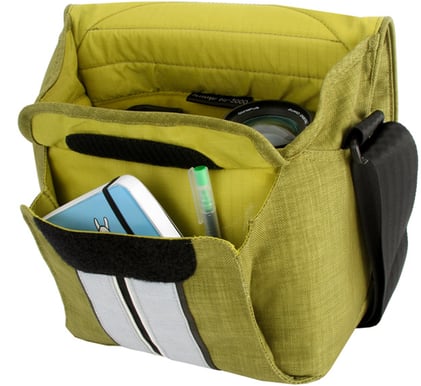 Crumpler Messenger Boy 4000 Lt Army green /Silve