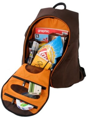 Crumpler The Belly L Firebrick Red/Silver