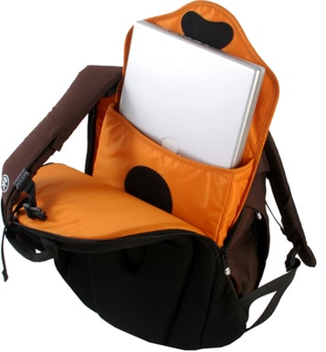 Crumpler The Belly L Mahogany/Pumpkin Orange