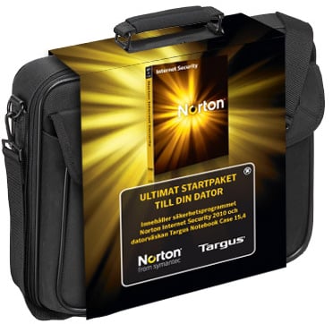 Targus Notebook Case 15.4" inkl. Norton Internet Security 2010