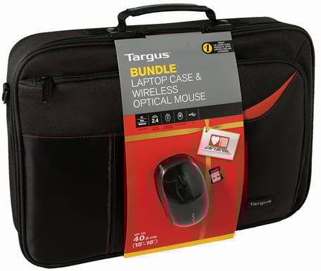 Targus 16" bundling med trådlös mus