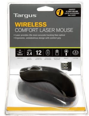 Targus Wireless Comfort Laser Mouse