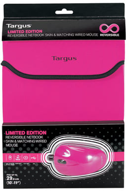 Targus Netbook Skin 10-11,6'' Rosa med Mus