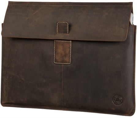 D.Bramante 13" Leather Envelope Hunter dark