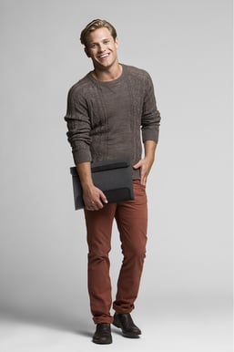 Targus UltraLife 13.3" Canvas Sleeve Charcoal