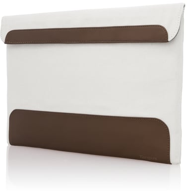 Targus UltraLife 13.3" Canvas Sleeve Bone White
