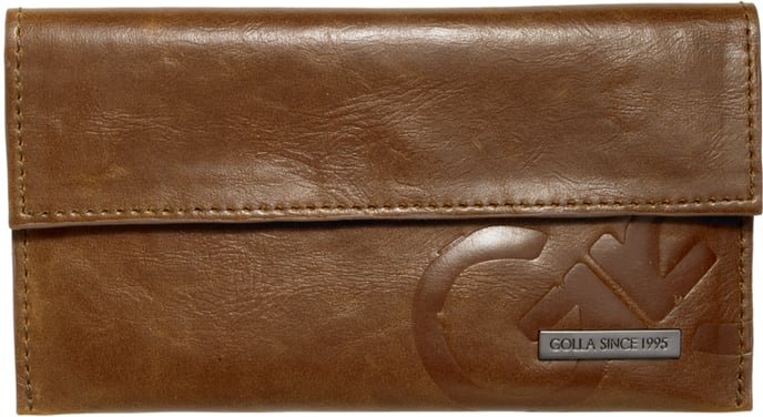 GOLLA Slim Phone Wallet Doane Brun