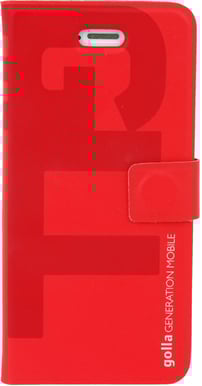 GOLLA iPhone 5 Slim Folder Carlos Röd