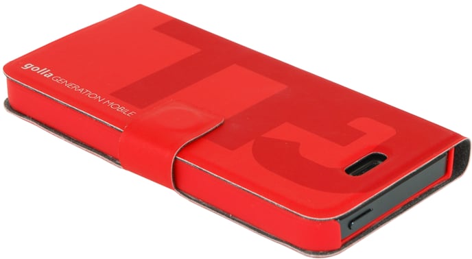 GOLLA iPhone 5 Slim Folder Carlos Röd