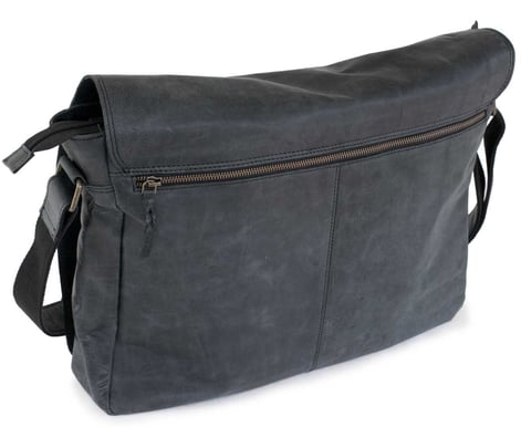 BaooBaoo 13" Flap Bag Black