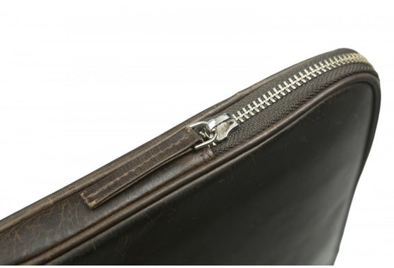 dbramante1928 14" Leather Sleeve Hunter Dark