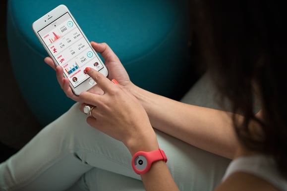 Withings Go Röd