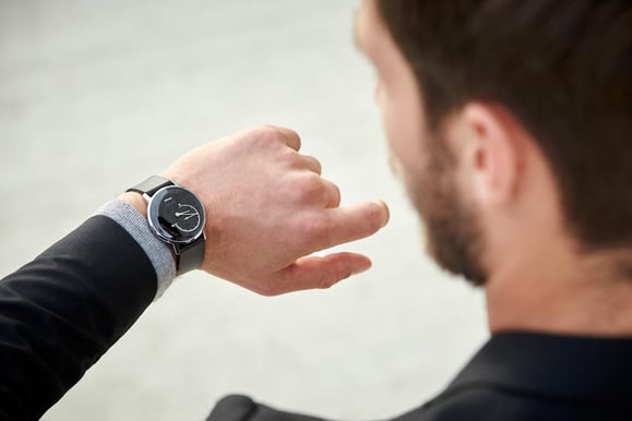 Withings Activité Steel Svart
