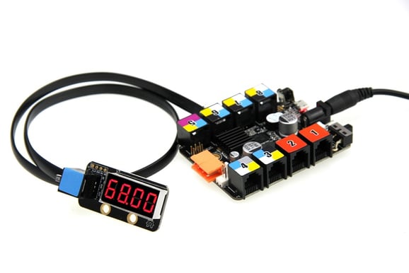 Makeblock Me 7-segment display -Röd