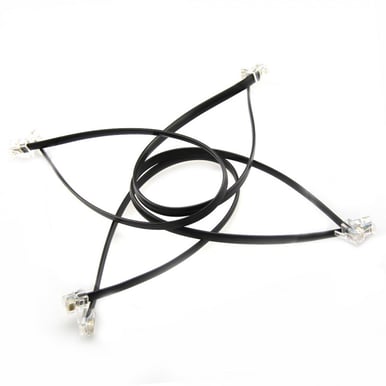 Makeblock 6P6C RJ25 kabel 35cm (4-Pack)