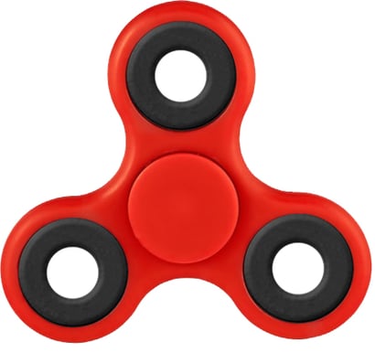 Fidget Spinner - Röd