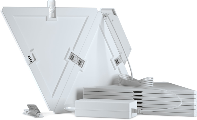 Nanoleaf Light Panels Smarter Kit Rhythm Edition 9-pack