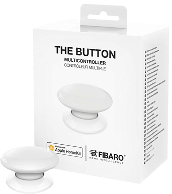 Fibaro The Button - Vit, HomeKit