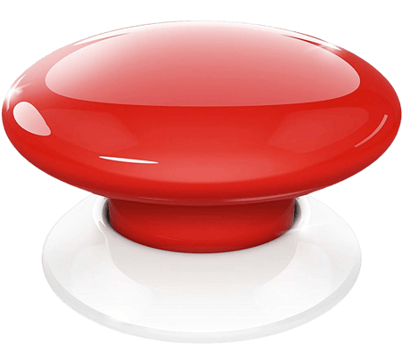 Fibaro The Button - Röd, HomeKit