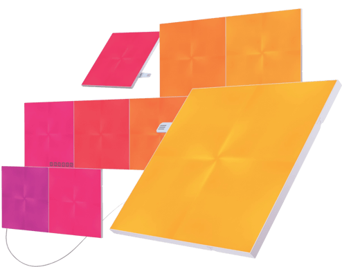 Nanoleaf Canvas Startkit 9 paneler