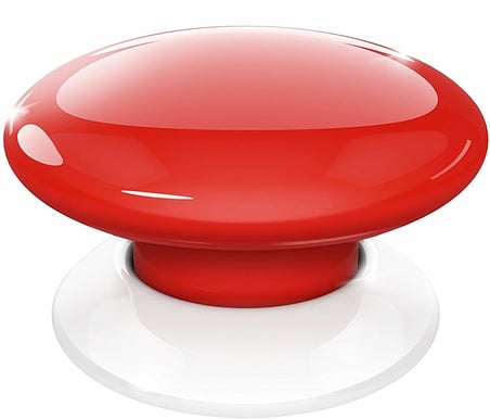 Fibaro The Button - Röd