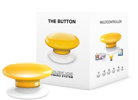 Fibaro The Button - Gul