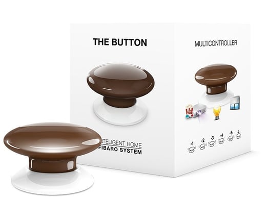 Fibaro The Button - Brun