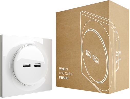 Fibaro Walli N USB Outlet