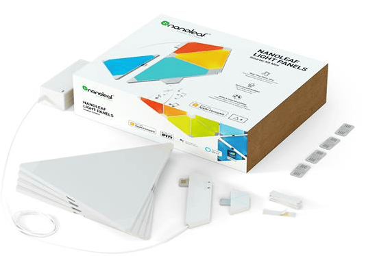 Nanoleaf Light Panels Smarter Kit Rhythm Edition 4-pack