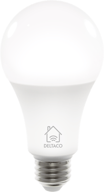 DELTACO LED-lampa E27 E27 WiFI 9W dimbar