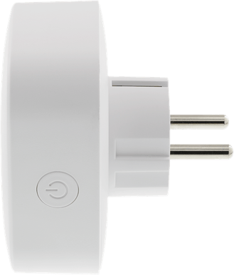 DELTACO Strömbrytare WiFi Energimätning