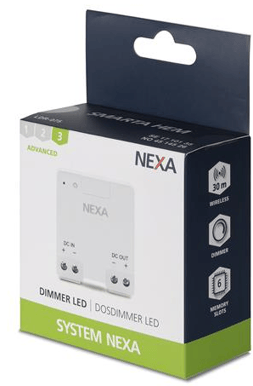 Nexa LDR-075 Dimmer för LED 12-24V - 75W