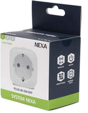 Nexa MYCR-3500 Plug-in-mottagare relä mini