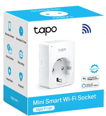 TP-Link Tapo P100 Mini Smart Plug Wi-Fi 1-pack
