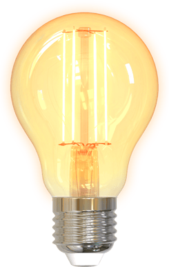 DELTACO LED-lampa Filament E27 WiFI 5.5W A60