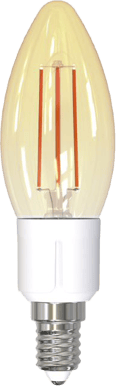 DELTACO LED-lampa Filament E14 WiFI 4.5W