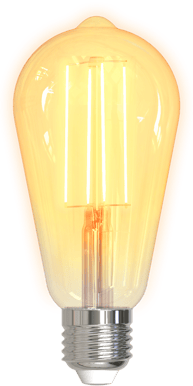 DELTACO LED-lampa Filament E27 WiFI 5.5W ST64