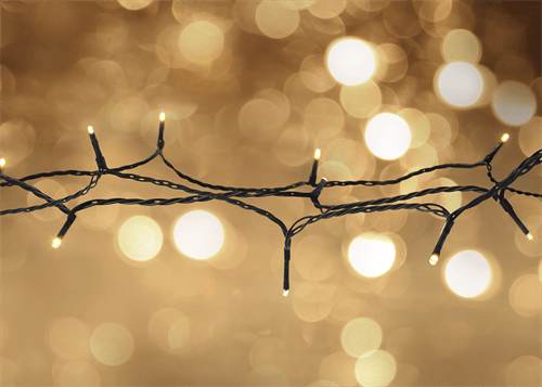 DELTACO Smart Home Ljusslinga WiFi varmvit 40 LED 5 m