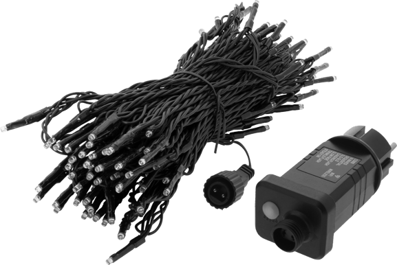 DELTACO Smart Home Ljusslinga WiFi varmvit 80 LED 10 m