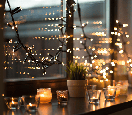 DELTACO Smart Home Ljusslinga WiFi varmvit 120 LED 15 m