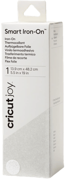 Cricut Joy Smart Iron-On Glitter White 14 cm x 48 cm