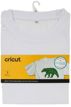 Cricut Infusible Ink Men's White T-Shirt (S)